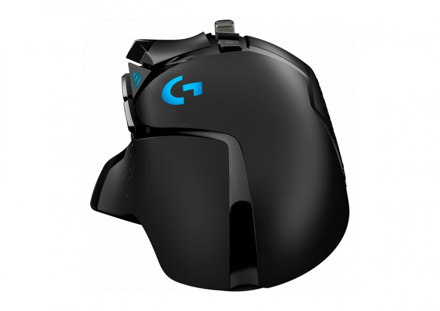 LOGITECH G502 Corded Gaming Mouse - HERO - BLACK - USB - EER2