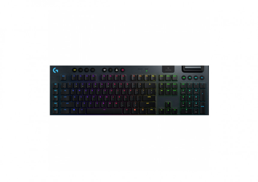 LOGITECH G915 LIGHTSPEED Wireless Mechanical Gaming Keyboard - CARBON - US INT'L - TACTILE