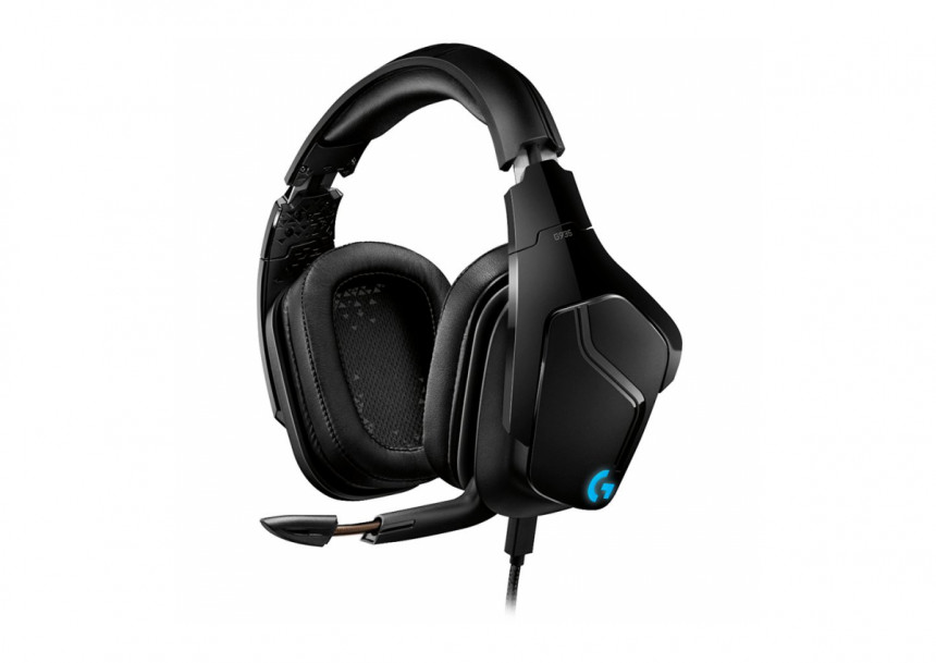 Logitech G935 Lightsync Wireless Gaming Headset 7.1 - Black 