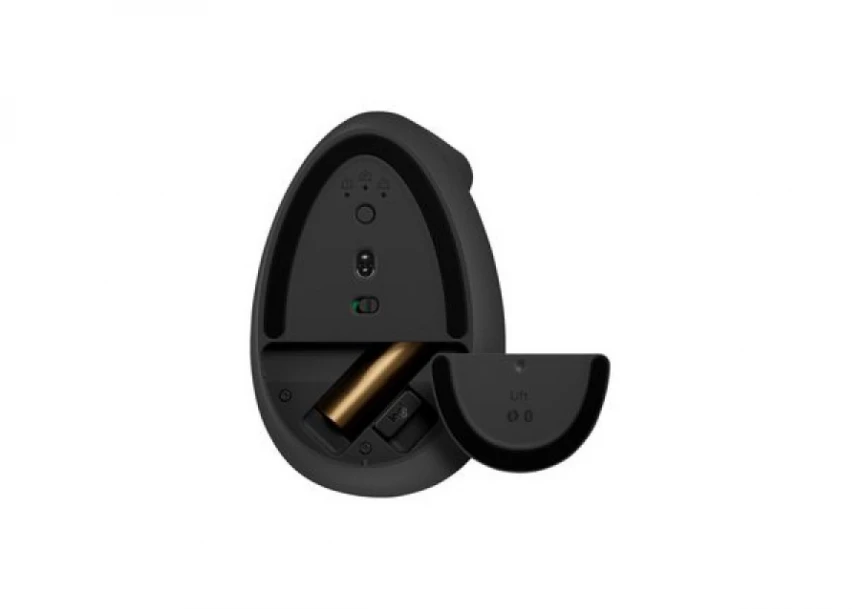 Logitech Lift vertikal miš crni
