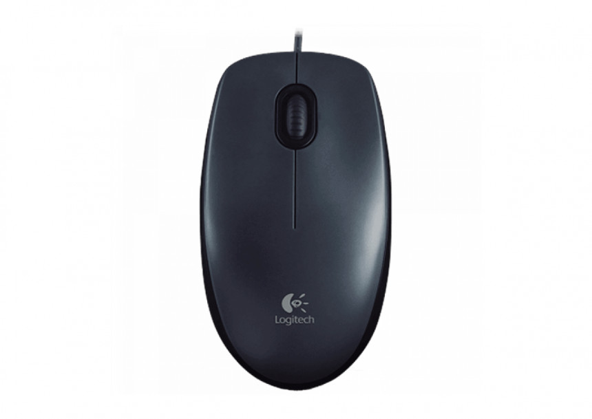 Miš LOGITECH M100/žični/crni