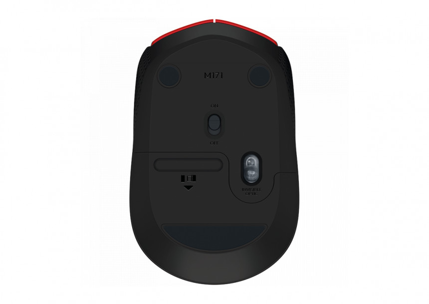 LOGITECH M171 Wireless Mouse - RED