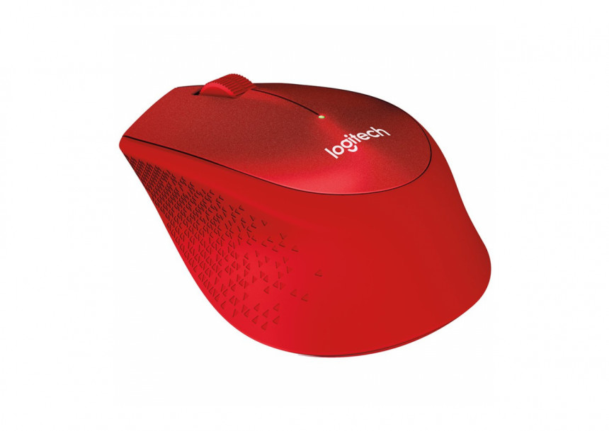 LOGITECH M330 Wireless Mouse - SILENT PLUS - RED