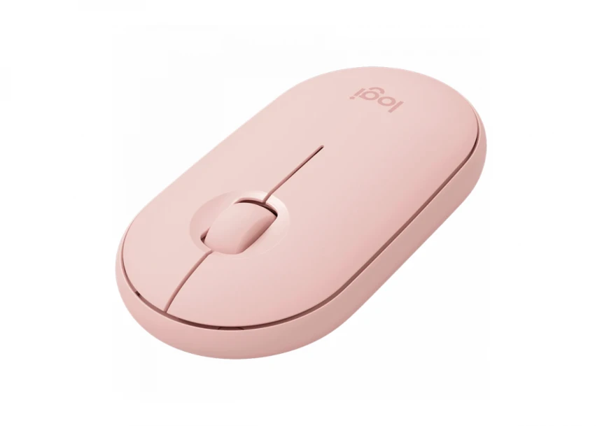 LOGITECH M350S Pebble 2 Bluetooth Mouse - TONAL ROSE - DONGLELESS