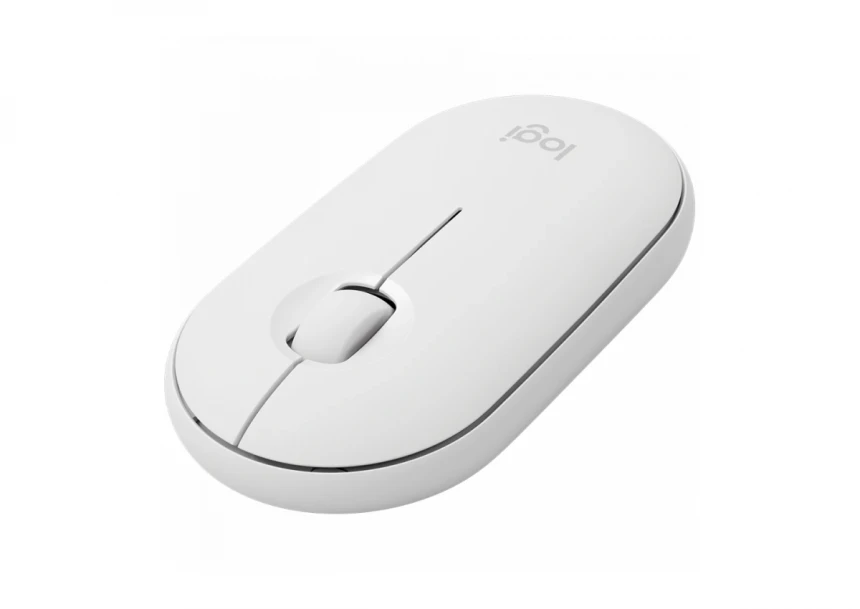 Logitech M350s Pebble 2 Bluetooth Mouse Tonal White Dongleless Frog 7781