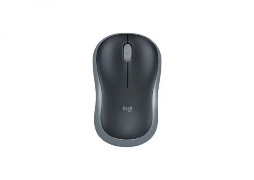 Logitech miš M185-crni/sivi