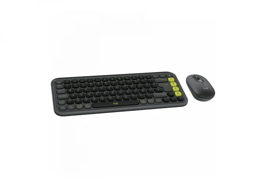 LOGITECH POP ICON COMBO - GRAPHITE - US INT'L - BT  - INTNL-973