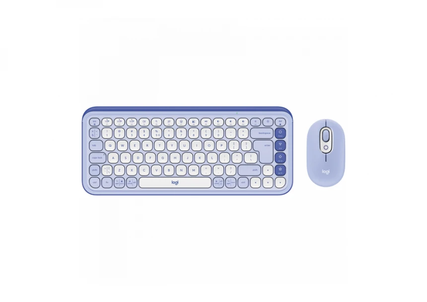 LOGITECH POP ICON COMBO - LILAC - US INT'L - BT  - INTNL-973