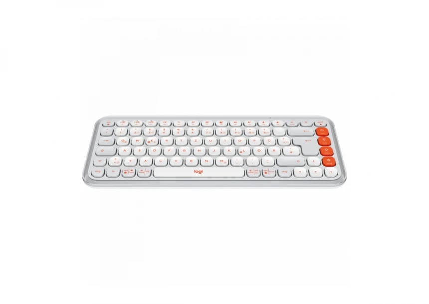 LOGITECH POP ICON KEYS - OFF WHITE - US INT'L - BT  - INTNL-973