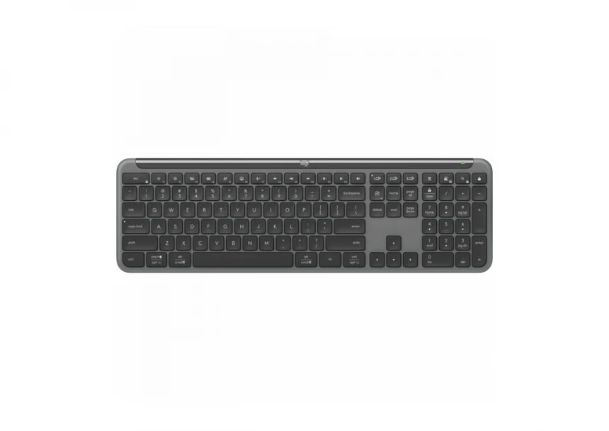 LOGITECH SIGNATURE SLIM WIRELESS KEYBOARD K950 - GRAPHITE - US INT'L - 2.4GHZ/BT - INTNL-973