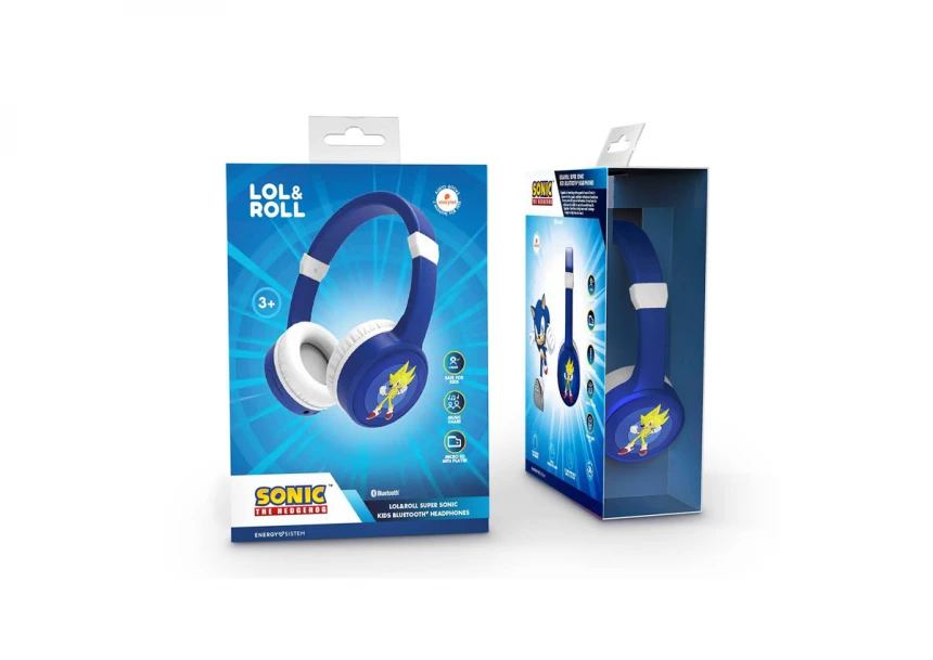 Lol&Roll Sonic Kids Blue slušalice plave (M45117) 