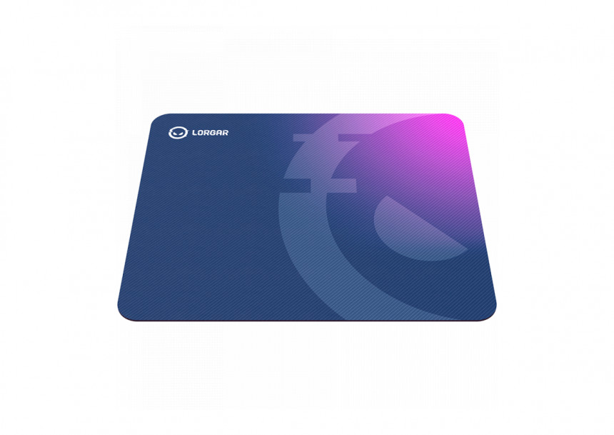 Lorgar Main 135, Gaming mouse pad, High-speed surface, Purple anti-slip rubber base, size: 500mm x 420mm x 3mm, weight 0.41kg