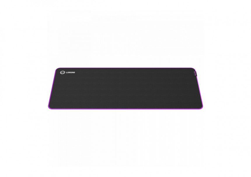 Lorgar Main 319, Gaming mouse pad, High-speed surface, Purple anti-slip rubber base, size: 900mm x 360mm x 3mm, weight 0.6kg