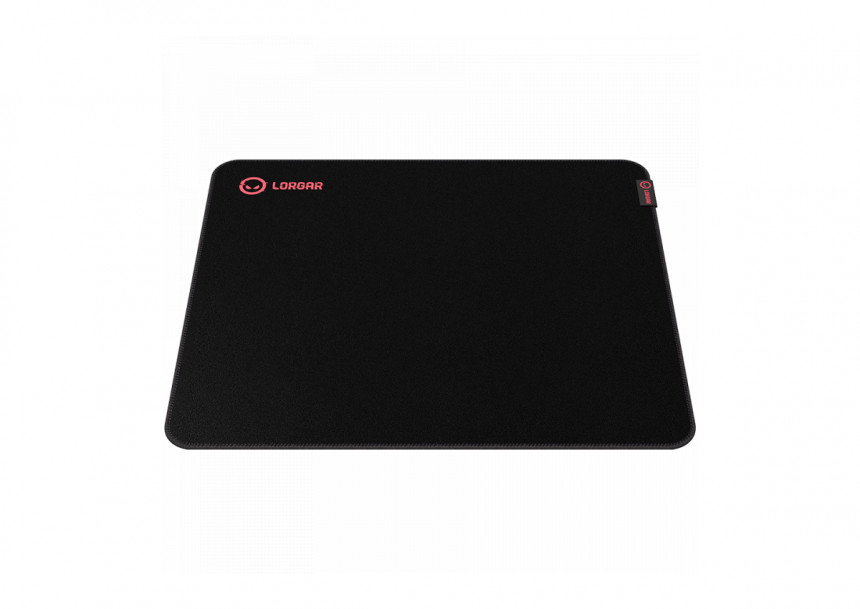 Lorgar Main 325, Gaming mouse pad, Precise control surface, Red anti-slip rubber base, size: 500mm x 420mm x 3mm, weight 0.4kg