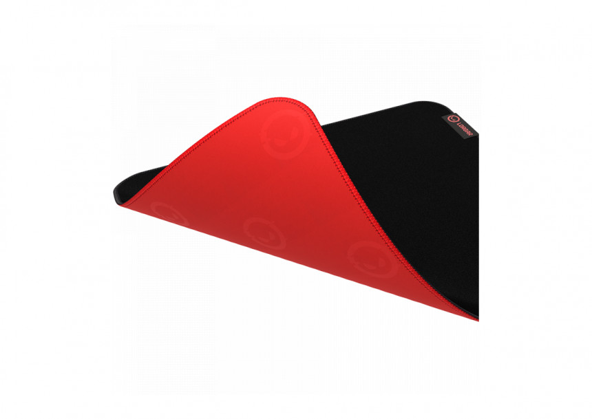 Lorgar Main 325, Gaming mouse pad, Precise control surface, Red anti-slip rubber base, size: 500mm x 420mm x 3mm, weight 0.4kg