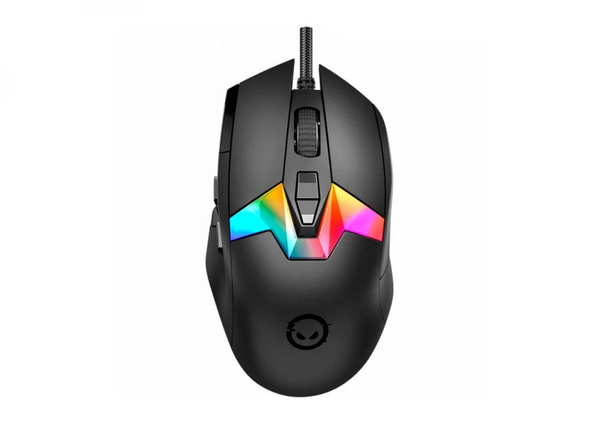 LORGAR MSP80, 8000 Hz Gaming Mouse Pro, Black