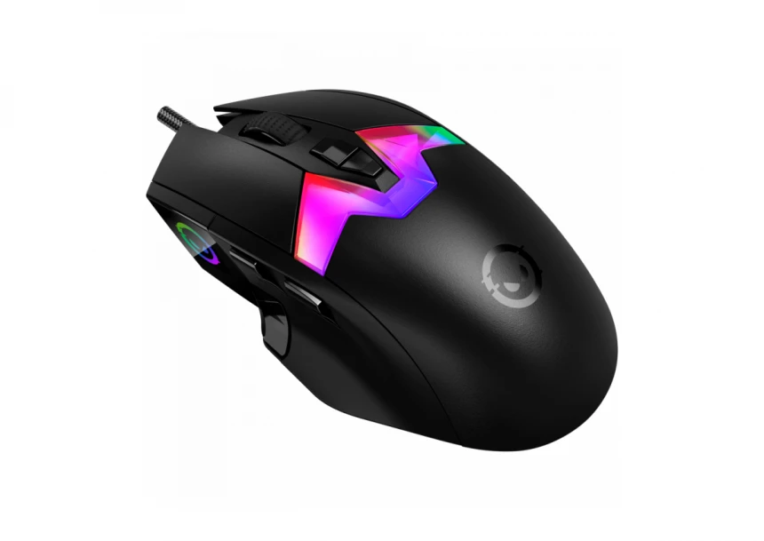 LORGAR MSP80, 8000 Hz Gaming Mouse Pro, Black
