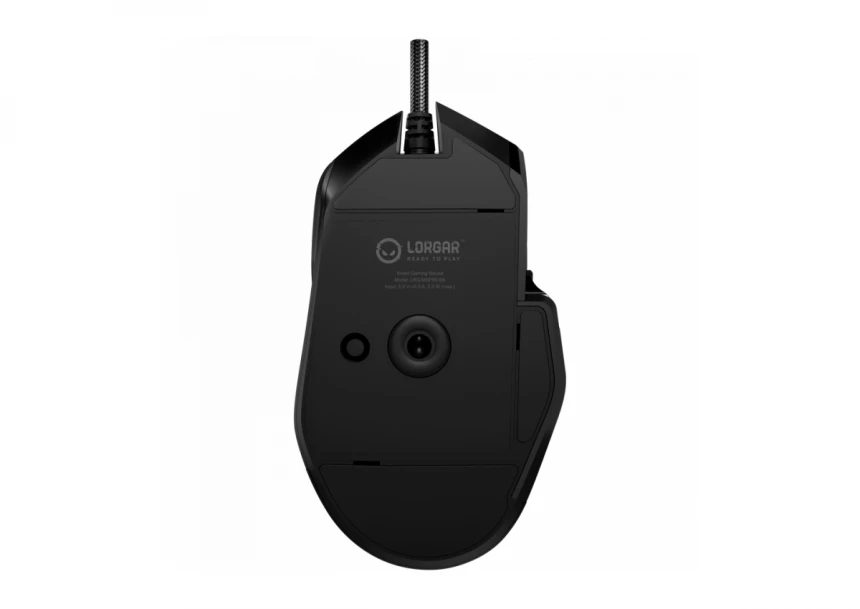 LORGAR MSP80, 8000 Hz Gaming Mouse Pro, Black