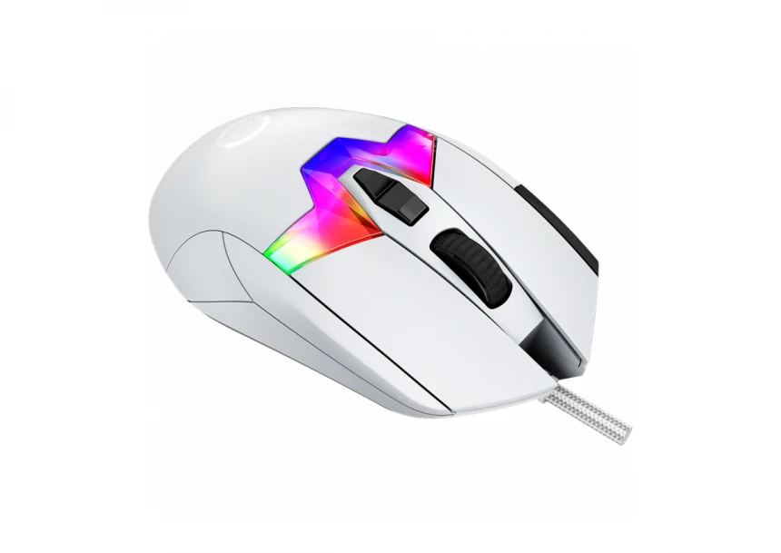 LORGAR MSP80, 8000 Hz Gaming Mouse Pro, White