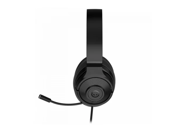 LORGAR Noah 101, Gaming headset with microphone, 3.5mm jack connection, cable length 2m, foldable design, PU leather ear pads, size: 185*195*80mm, 0.245kg, black