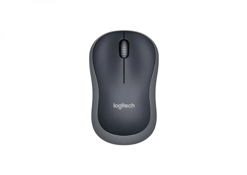 LOGITECH_ M185 Bežični sivi miš 
