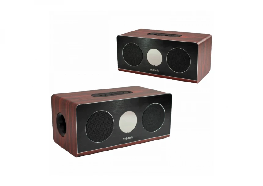 MeanIT Bežični zvučnik, Radio Alarm Sat, Bluetooth, 20W - B5