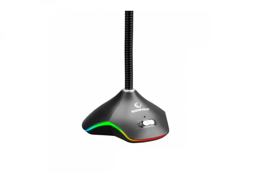 Mikrofon Rampage RMX-M7 PYTHON 3.5mm crna/crvena