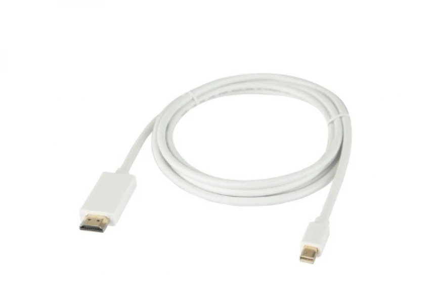 Mini DisplayPort (M) - HDMI (M)  (aktiv mod) 1.8m beli 