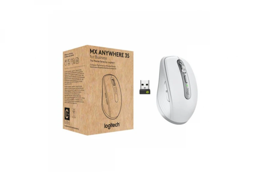 Miš Logitech MX Anywhere 3S pale gray 910-006959