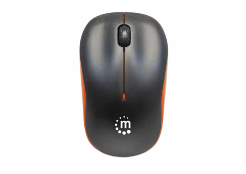 Miš Wireless Manhattan Success 179409, Black/Orange