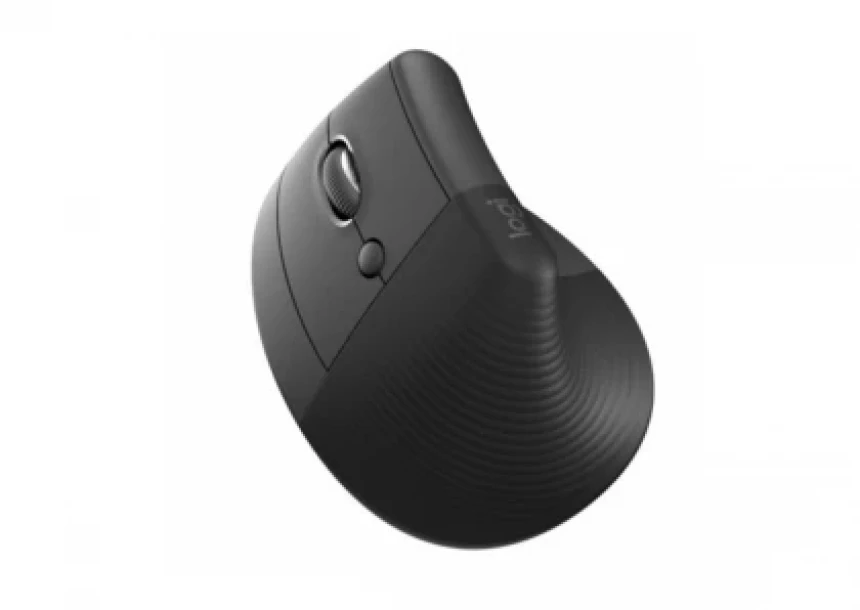 Mouse Wireless Logitech Lift Left Vertical Ergonomic Mouse-Graphite