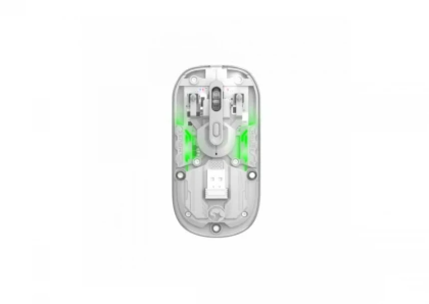 Mouse USB WIRELESS MARVO M808W Transparent