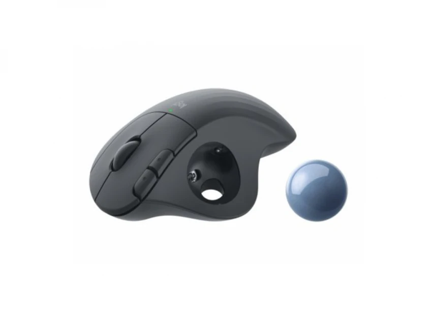 LOGITECH ERGO M575S Wireless Trackball  - GRAPHITE+BLUE BALL - BT - EMEA28-935