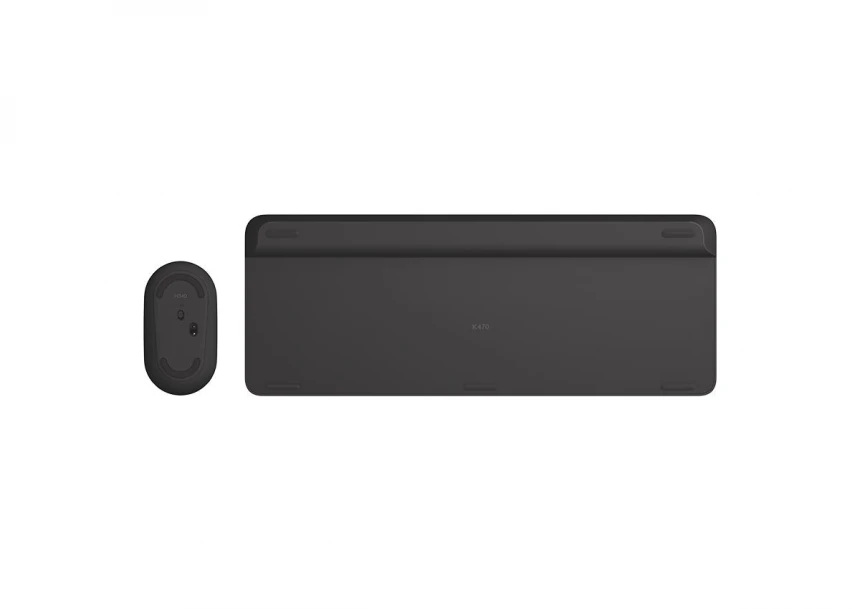 LOGITECH_ MK470 Wireless Desktop US Graphite tastatura + miš 