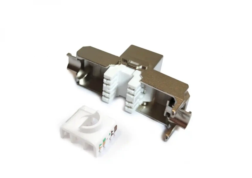 Borik Modul RJ 45 CAT 7 oklopljeni metalni 10 Gb/sec