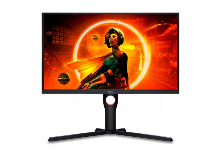 Monitor TFT 63,5cm/25inc(1920x1080) AOC Gaming G3 25G3ZM/BK FHD WLED 240Hz 0,5ms HDMI DP Black/Red