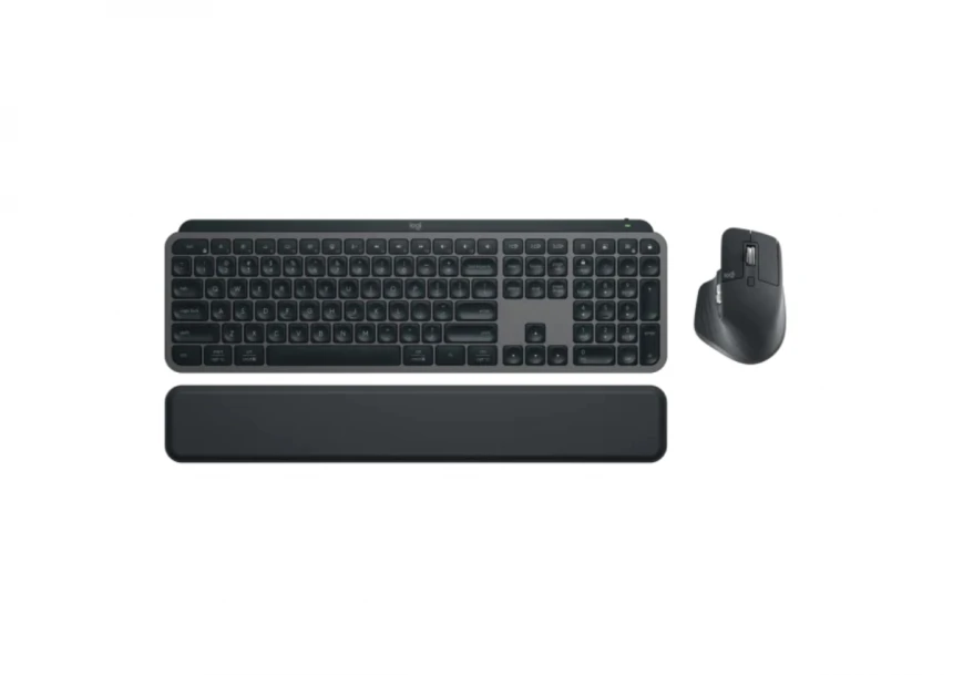 MX Keys S Combo Graphite Wireless Desktop US tastatura + miš 