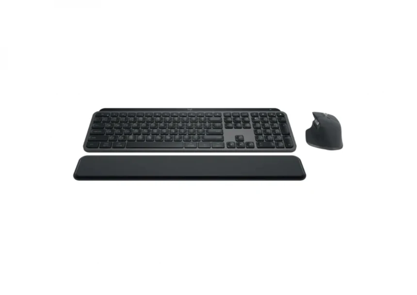 MX Keys S Combo Graphite Wireless Desktop US tastatura + miš 