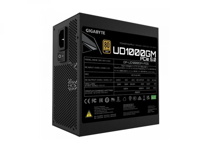Napajanje GIGABYTE UD1000GM PG5 GEU2 1000W/ATX/80P...