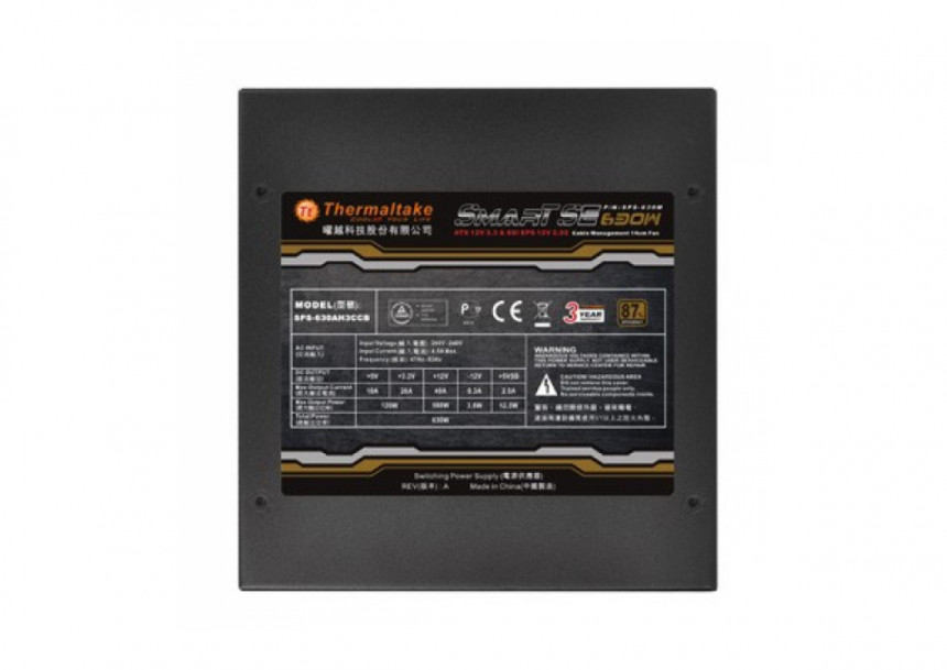 Napajanje 630W Thermaltake Smart SE 630, SPS-630MPCB