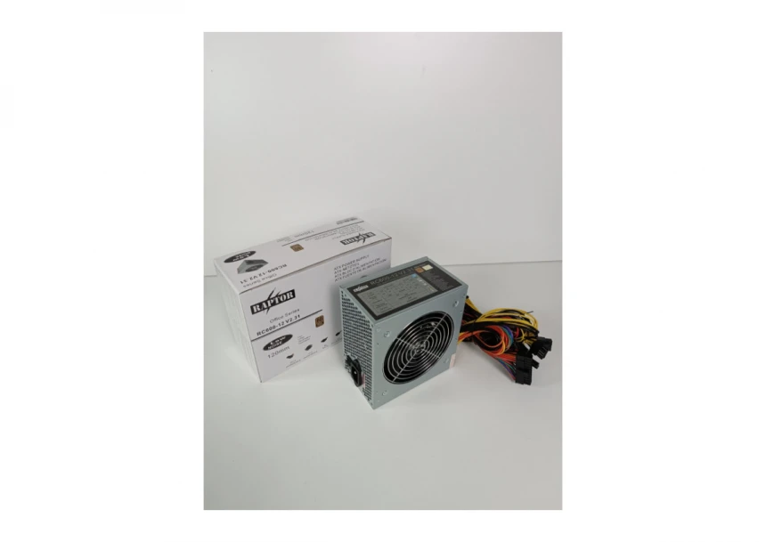 Napajanje Raptor 600W Office Series 12cm fan/80Plus Bronze, RC600H-12