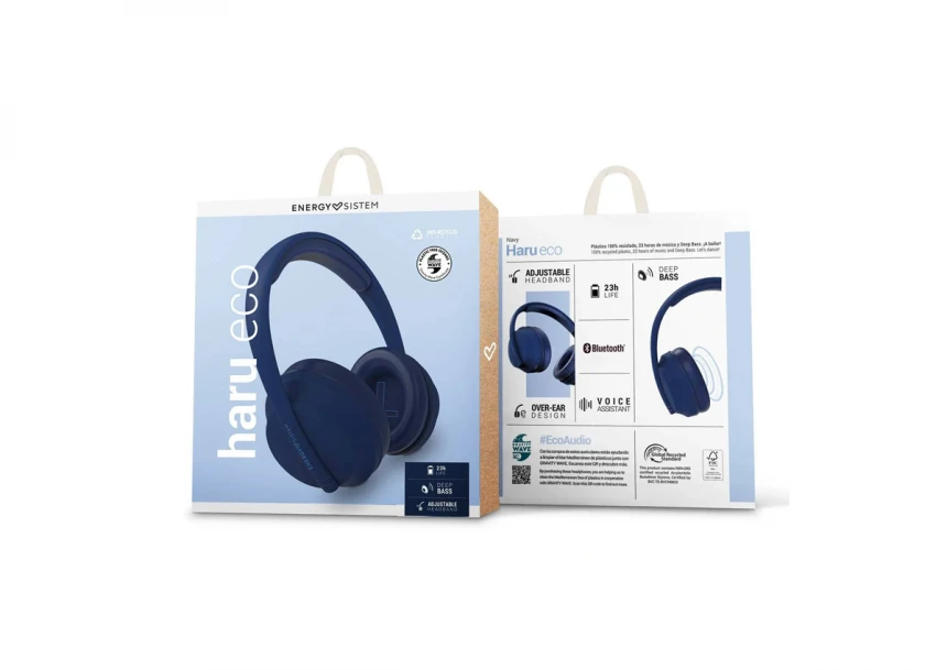 ENERGY SISTEM Navy Haru ECO Bluetooth slušalice plave