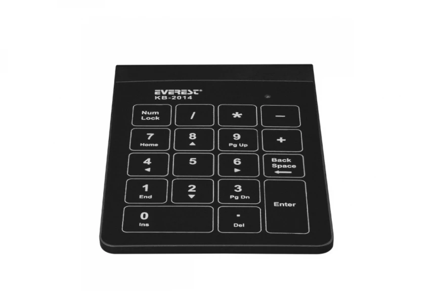 Numerička tastatura Everest KB-2014 USB crna