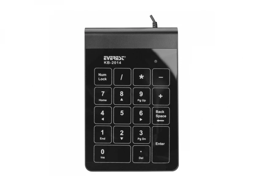 Numerička tastatura Everest KB-2014 USB crna