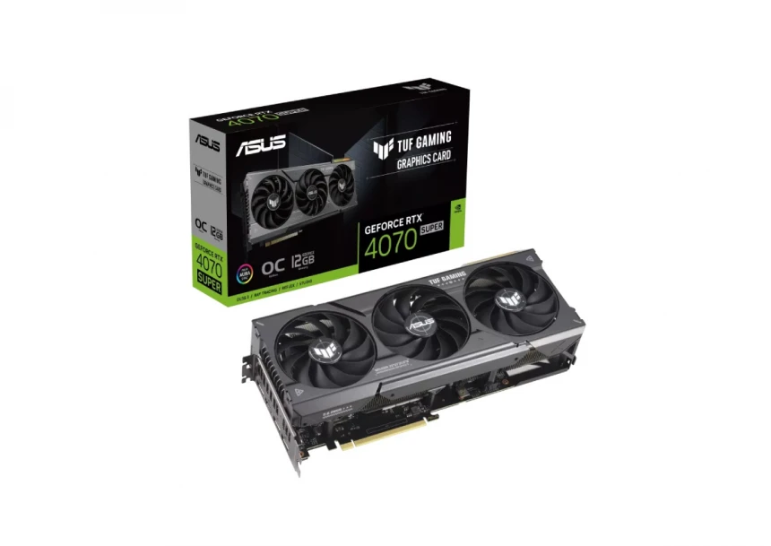 nVidia GeForce RTX 4070 SUPER 12GB 192bit TUF-RTX4070S-O12G-GAMING grafička karta