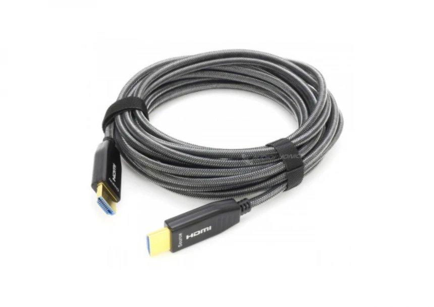 E-GREEN Optički Kabl HDMI 2.0 M/M 20m crni 