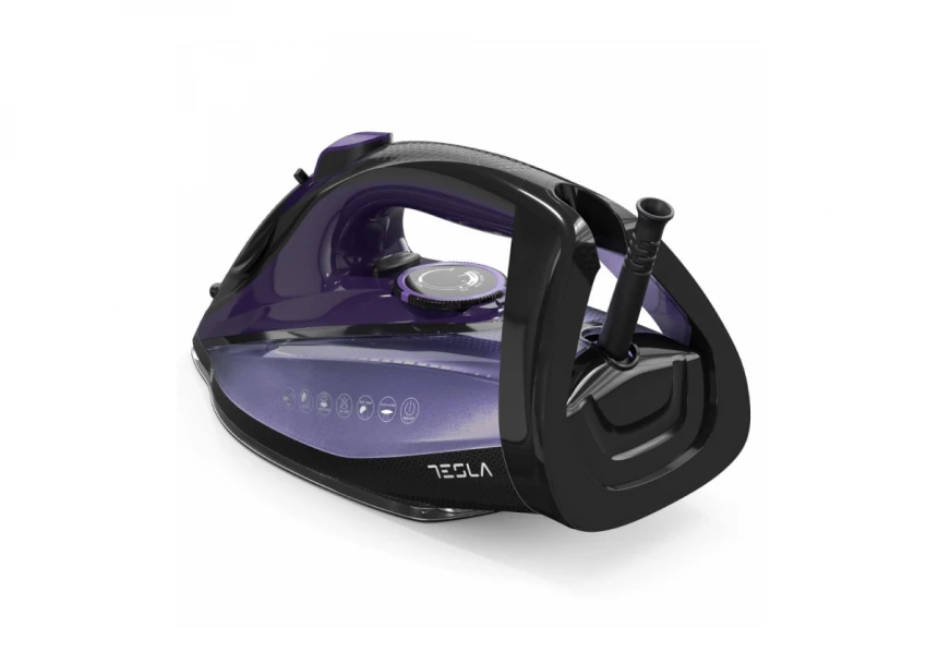 Pegla TESLA IR500BP 2600W/0,32L/ljubicasta-crna
