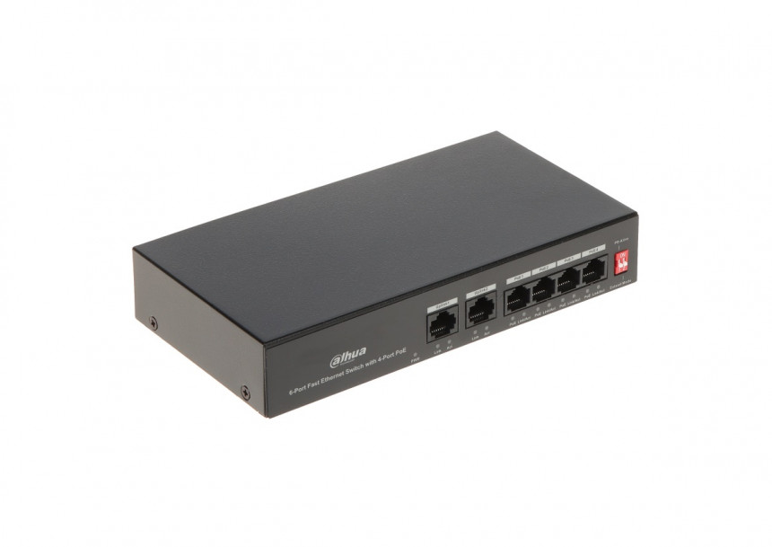 PFS3006-4ET-36 6-Port Fast Ethernet Switch with 4-Port PoE | Frog