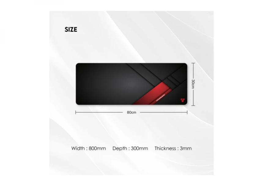 Podloga za miša Fantech MP806 Vigil 800x300mm crna