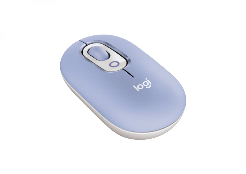 LOGITECH Pop Mouse with Emoji, Lilac miš 